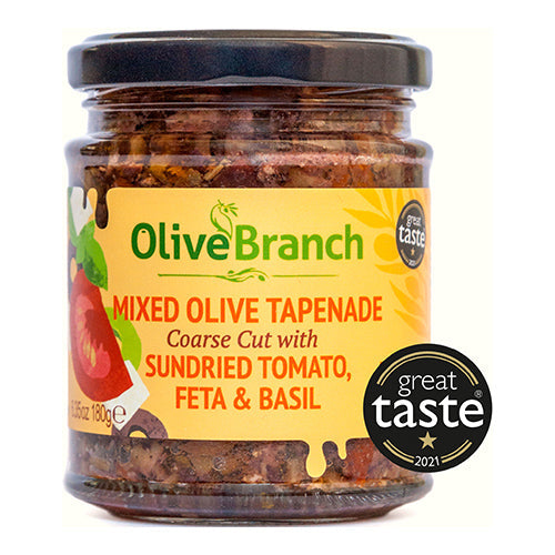 Olive Branch Tapenade Sundried Tomato, Feta & Greek Basil [WHOLE CASE] by Olive Branch - The Pop Up Deli