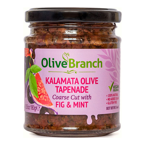 Olive Branch Tapenade Fig & Mint [WHOLE CASE] by Olive Branch - The Pop Up Deli