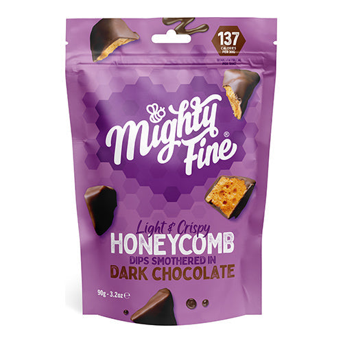 Mighty Fine Honeycomb Dips - Dark Chocolate [WHOLE CASE] by Mighty Fine - The Pop Up Deli