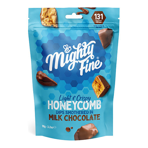 Mighty Fine Honeycomb Dips - Milk Chocolate [WHOLE CASE] by Mighty Fine - The Pop Up Deli