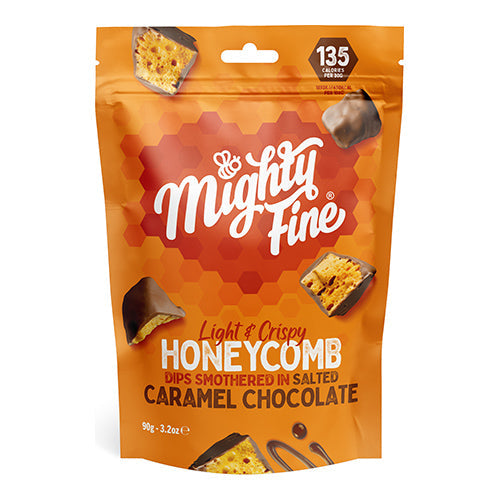 Mighty Fine Honeycomb Dips - Salted Caramel [WHOLE CASE] by Mighty Fine - The Pop Up Deli