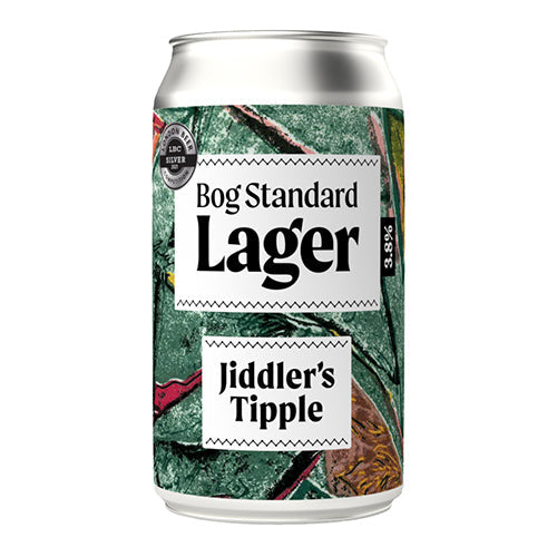 Jiddler's Tipple Bog Standard Lager 330ml Can  [WHOLE CASE]