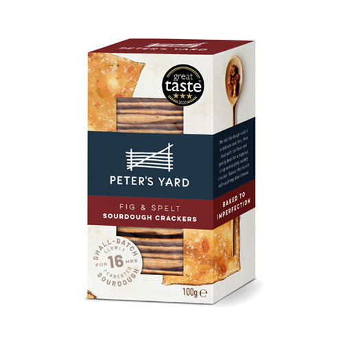 Peter's Yard Spelt & Fig - Mini 100g [WHOLE CASE] by Peter's Yard - The Pop Up Deli