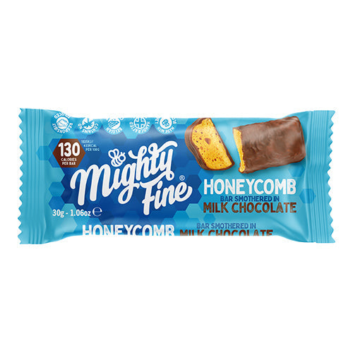 Mighty Fine Chocolate Milk Honeycomb 30g Bar [WHOLE CASE] by Mighty Fine - The Pop Up Deli