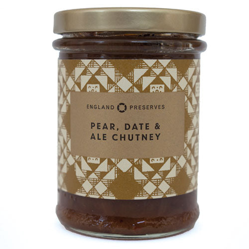 England Preserves Pear, Date & Ale Chutney [WHOLE CASE] by England Preserves - The Pop Up Deli
