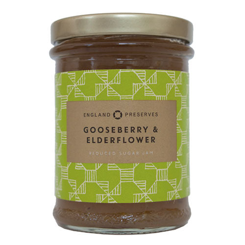 England Preserves Gooseberry & Elderflower Jam [WHOLE CASE] by England Preserves - The Pop Up Deli