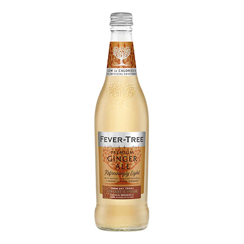 Fever-Tree Refreshingly Light Ginger Ale 500ml [WHOLE CASE]