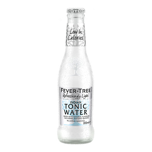 Fever-Tree Refreshingly Light Premium Indian Tonic Water 200ml Case x24 [WHOLE CASE] by Fever-Tree - The Pop Up Deli