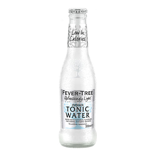 Fever-Tree Refreshingly Light Premium Indian Tonic Water 200ml Case x24 [WHOLE CASE] by Fever-Tree - The Pop Up Deli