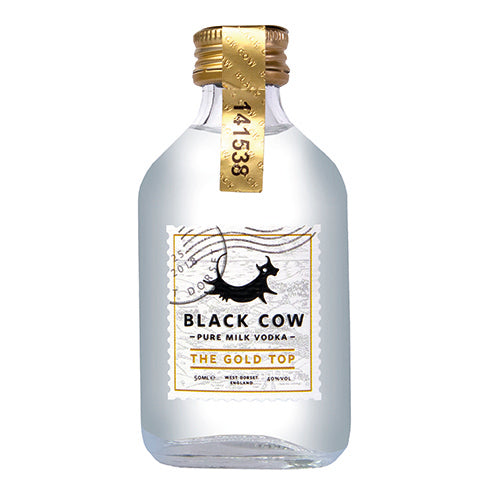 Black Cow Vodka Miniature 40% abv 5cl  [WHOLE CASE]