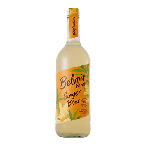 Belvoir Fruit Farms Ginger Beer Presse 750ml [WHOLE CASE]