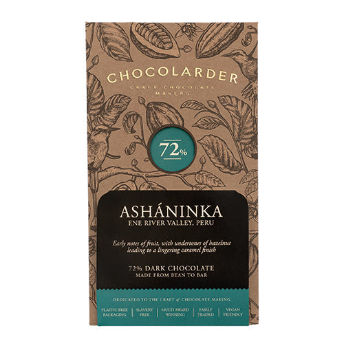 Chocolarder Ashaninka 72% Dark [WHOLE CASE] by Chocolarder - The Pop Up Deli