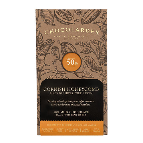 Chocolarder Cornish Honeycomb 50% Milk [WHOLE CASE] by Chocolarder - The Pop Up Deli