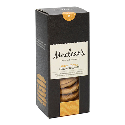 Macleans Sticky Toffee Luxury Biscuits [WHOLE CASE] by Macleans Highland Bakery - The Pop Up Deli