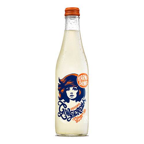Karma Gingerella Ginger Ale Bottle 330ml [WHOLE CASE]