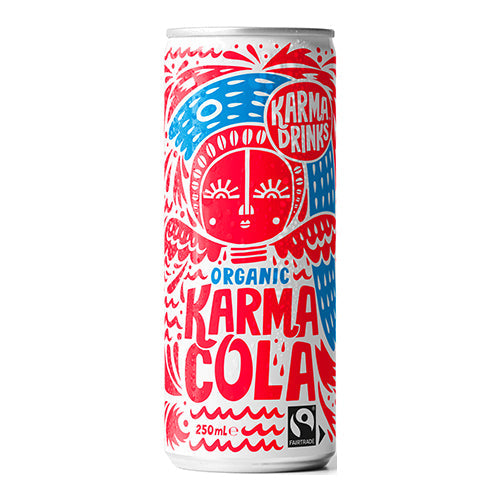 Karma Cola Can 250ml [WHOLE CASE] by Karma Drinks - The Pop Up Deli