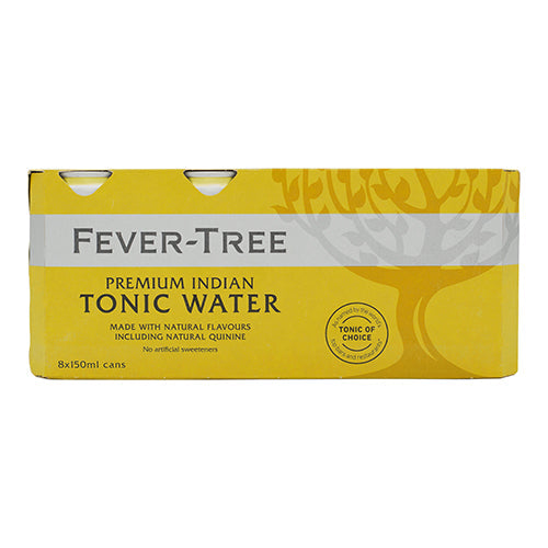 Fever-Tree Indian Tonic Water Cans 3x8 150ml  [WHOLE CASE]
