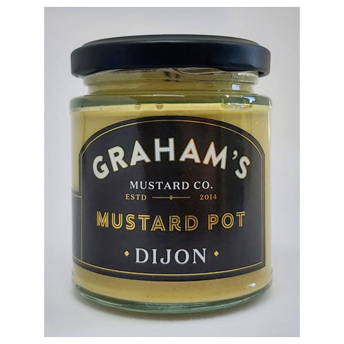 Graham's Dijon Mustard 215g [WHOLE CASE] by Graham's - The Pop Up Deli