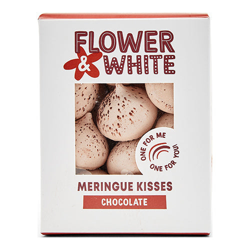 Flower & White Chocolate Meringue Kisses (aka Drops)  [WHOLE CASE]