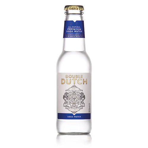 Double Dutch Soda Water 200ml [WHOLE CASE] by Double Dutch - The Pop Up Deli
