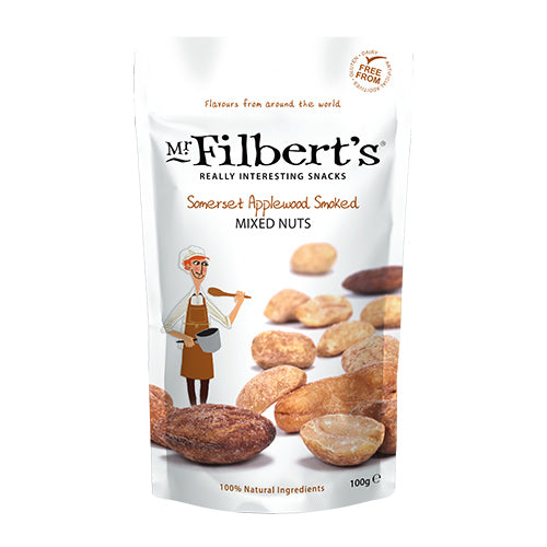 Mr Filberts Somerset Applewood Smoked Mixed Nuts [WHOLE CASE] by Mr Filberts - The Pop Up Deli