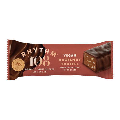 RHYTHM108 Organic Swiss Chocolate Bar - Hazelnut Quinoa Praline [WHOLE CASE] by RHYTHM108 - The Pop Up Deli