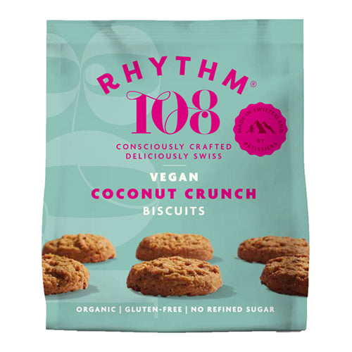 RHYTHM108 Organic Tea Biscuit - Coconut Cookie Sharing Bag [WHOLE CASE] by RHYTHM108 - The Pop Up Deli