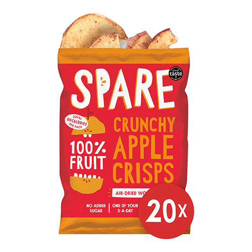 Spare Snacks Air-Dried Apple Crisps 22g [WHOLE CASE] by Spare Snacks - The Pop Up Deli