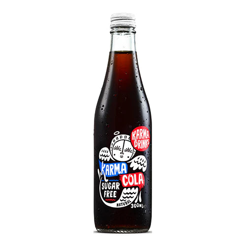 Karma Cola Sugar Free Bottle 300ml  [WHOLE CASE]