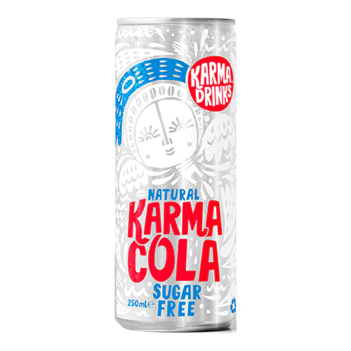 Karma Cola Sugar Free Can 250ml  [WHOLE CASE]