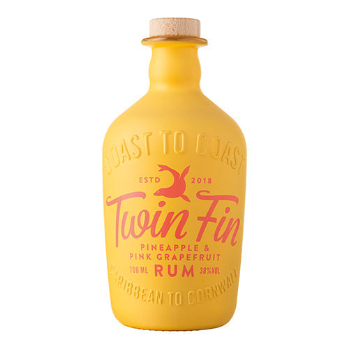 Tarquin's Twin Fin Pink Grapefruit & Pineapple Rum 38%, 70cl [WHOLE CASE]