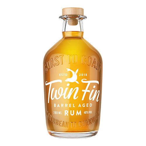 Tarqiun's Twin Fin Barrel Aged Rum 40%, 70cl [WHOLE CASE]