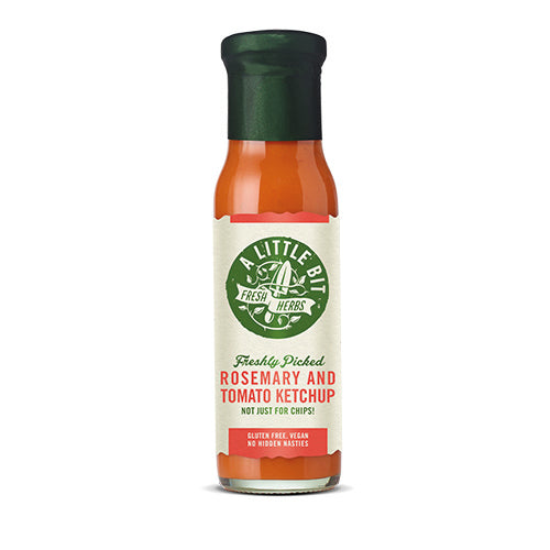 A Little Bit Food Co.Fresh Rosemary & Tomato Ketchup 260ml [WHOLE CASE] by A Little Bit Food Co. - The Pop Up Deli
