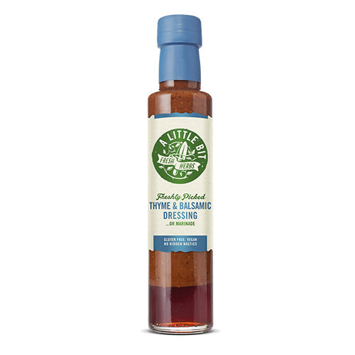 A Little Bit Food Co.Fresh Thyme & Balsamic Dressing 250ml [WHOLE CASE] by A Little Bit Food Co. - The Pop Up Deli