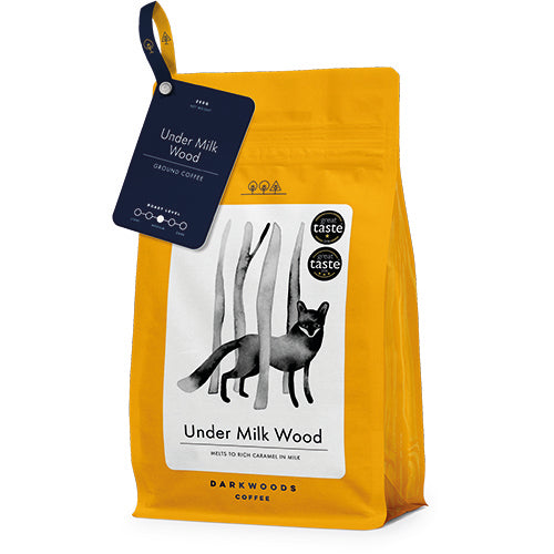 Dark Woods Under Milk Wood Coffee Beans 250g [WHOLE CASE] by Dark Woods Coffee - The Pop Up Deli