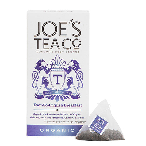 Joe's Tea Co. Ever-So-English Breakfast - Organic [WHOLE CASE] by Joe's Tea Co. - The Pop Up Deli