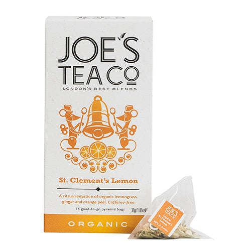 Joe's Tea Co. St. Clement’s Lemon - Organic [WHOLE CASE] by Joe's Tea Co. - The Pop Up Deli