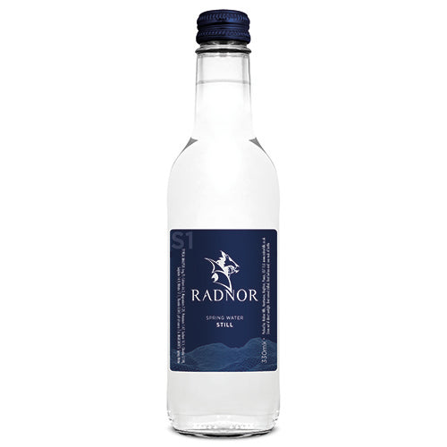 Radnor Hills Spring Water 330ml Still Glass  [WHOLE CASE]