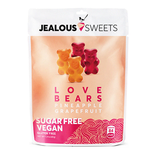 Jealous Sugar Free Love Bears 40g Impulse Bags [WHOLE CASE] by Jealous Sweets - The Pop Up Deli