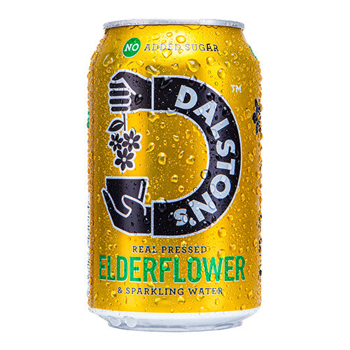 Dalston's Elderflower Soda 330ml Can  [WHOLE CASE]