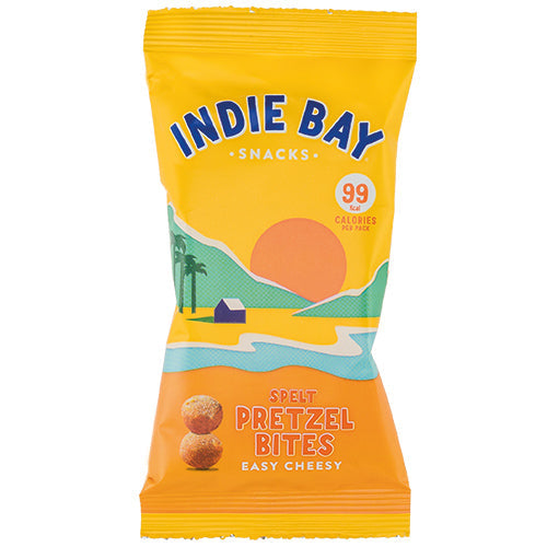 Indie Bay Snacks Spelt Pretzel Bites Esay Cheesy 26g [WHOLE CASE] by Indie Bay Snacks - The Pop Up Deli