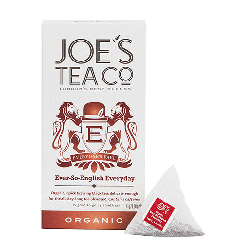 Joe's Tea Co. Ever-So-English Everyday - Organic [WHOLE CASE] by Joe's Tea Co. - The Pop Up Deli