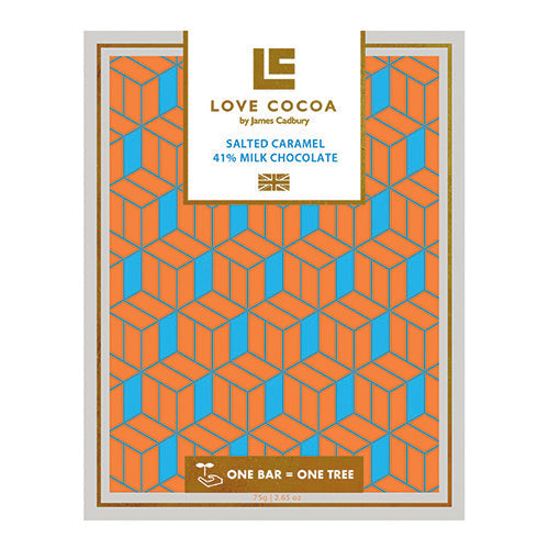 Love Cocoa - Salted Caramel Milk Chocolate 80g [WHOLE CASE] by Love Cocoa - The Pop Up Deli