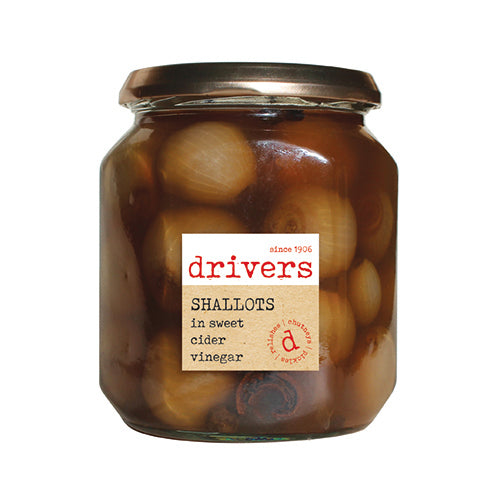Drivers Shallots In Cider Vinegar [WHOLE CASE] by Drivers - The Pop Up Deli