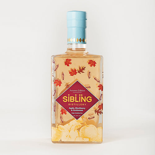 Sibling Distillery Autumn 70cl Apple, Blackberry & Cardamom Gin [WHOLE CASE] by Sibling Distillery - The Pop Up Deli