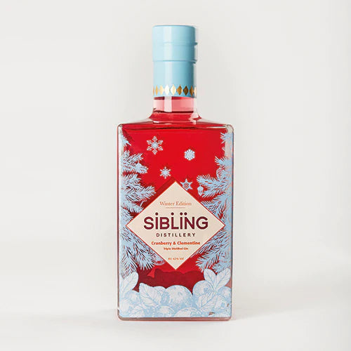 Sibling Distillery Winter 70cl Cranberry & Clementine Gin [WHOLE CASE]