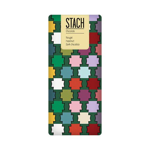 Stach Nougat, Hazelnut Dark Chocolate [WHOLE CASE] by Stach - The Pop Up Deli