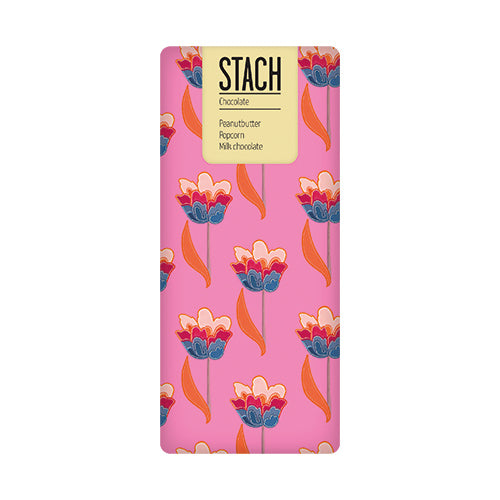 Stach Peanutbutter & Popcorn Milk Chocolate [WHOLE CASE] by Stach - The Pop Up Deli