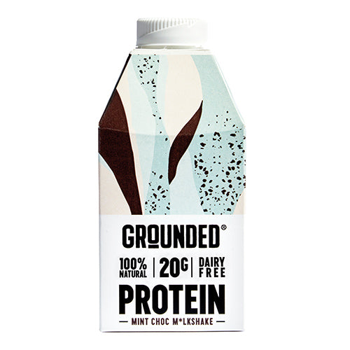 Grounded Mint Chocolate Protein Shake 490ml  [WHOLE CASE]