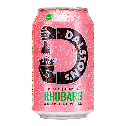 Dalston's Rhubarb Soda 330ml Can [WHOLE CASE]